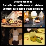 USB Powered Smoke Infuser Gun for Cocktails and Food, Cold Smoke Generator Kit with 5 Nebulising Fluids, Ideal for Kitchen Use